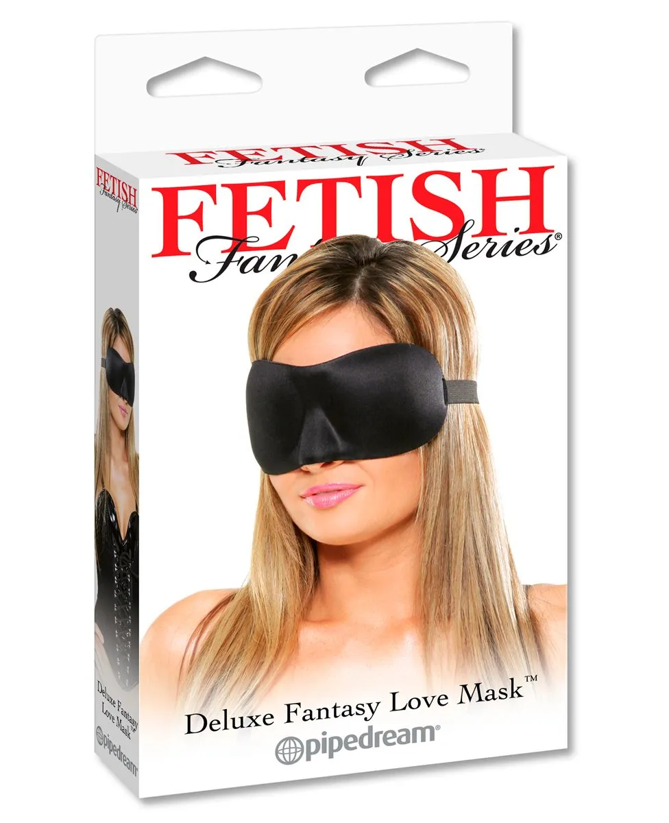Fetish Fantasy Series Satijnen Love Mask Deluxe - Zwart 7 Fetish Fantasy Series Satijnen Love Mask Deluxe - Zwart - Afbeelding 5