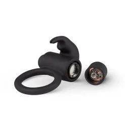 Easytoys Men Only Bunny Vibe Cockring -Cadeautips Verkoop 1625150456.ET801BLK 5