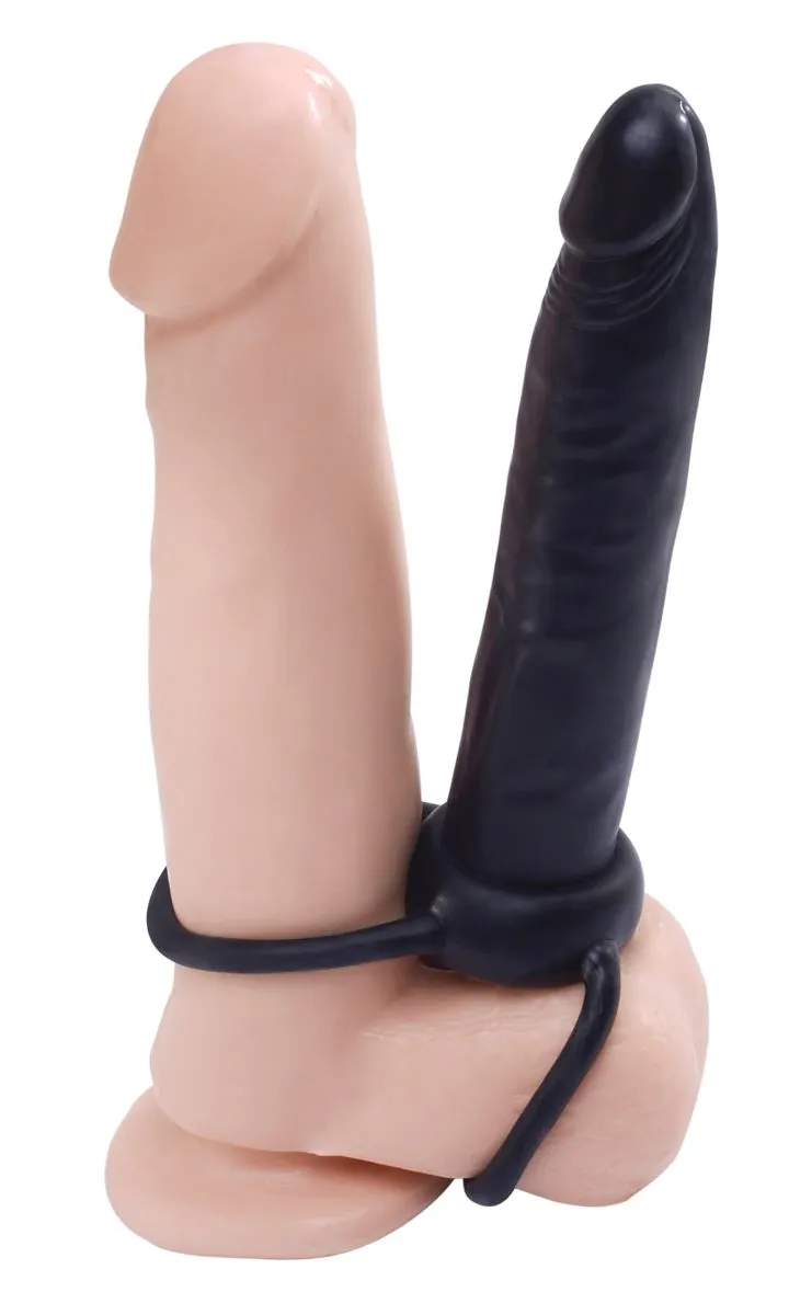 Fetish Fantasy Series Double Trouble Strap-On Dildo Met Ringen 5 Fetish Fantasy Series Double Trouble Strap-On Dildo Met Ringen - Afbeelding 3