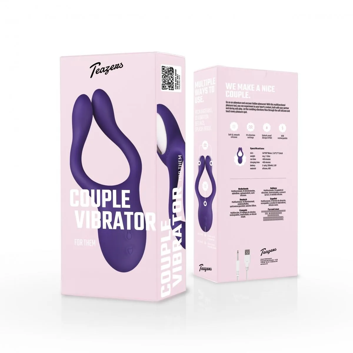 Teazers Partner Multifun Koppel Vibrator 11 Teazers Partner Multifun Koppel Vibrator - Afbeelding 9