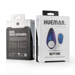 HUEMAN. Hueman - Neptune Vibrerende Cockring + Afstandsbediening -Cadeautips Verkoop 1625155315.HUE002 14