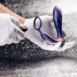 HUEMAN. Hueman - Black Hole Anaal Vibrator Met Cockring -Cadeautips Verkoop 1625155342.HUE010 6