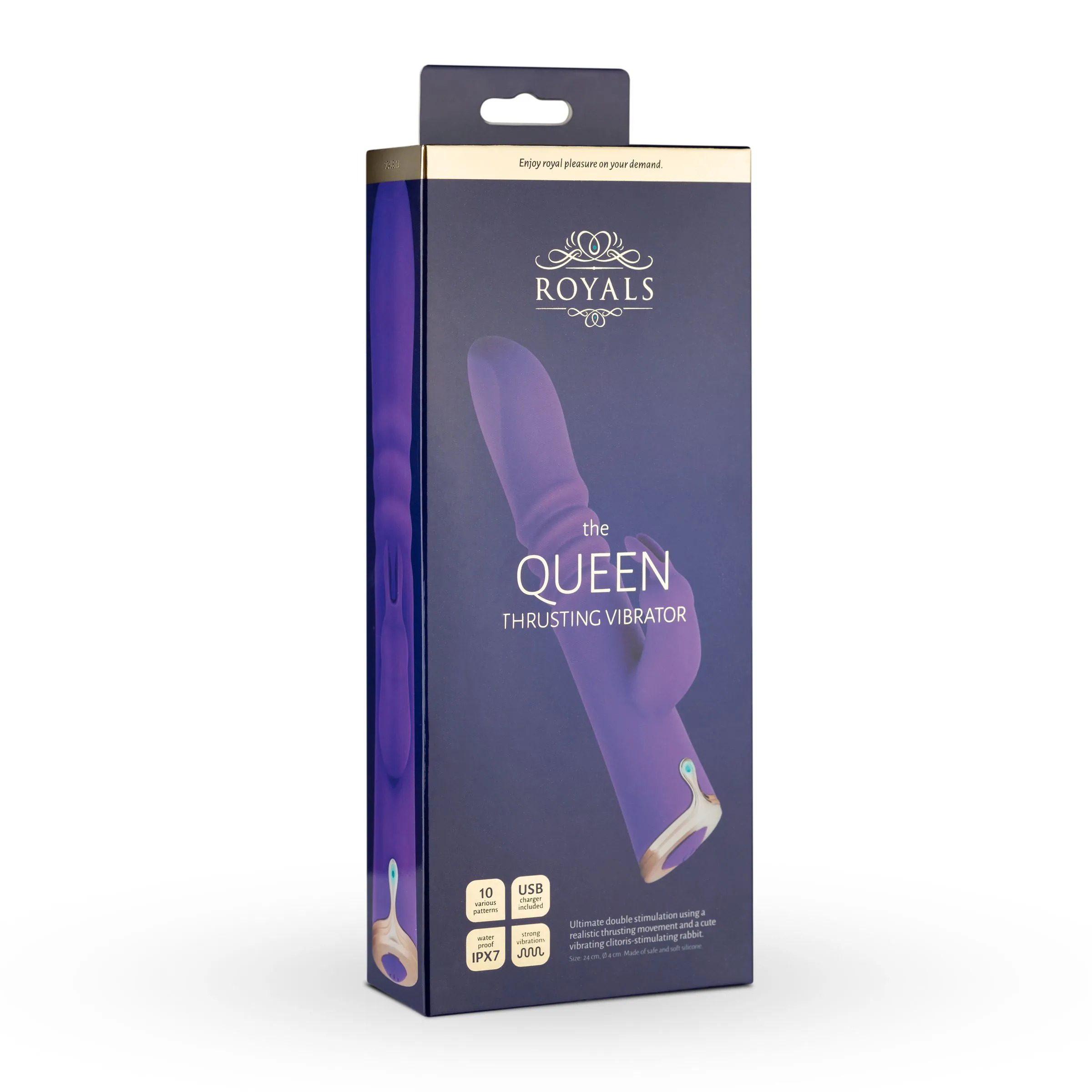 Royals - The Queen Rabbit Vibrator 10 Royals - The Queen Rabbit Vibrator - Afbeelding 8