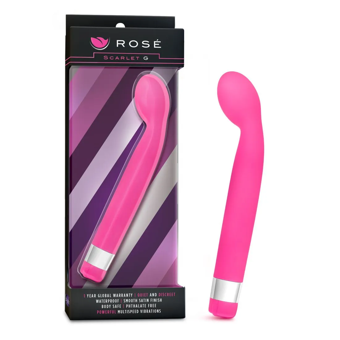 Rose - Scarlet G-spot Vibrator - Roze 7 Rose - Scarlet G-spot Vibrator - Roze - Afbeelding 5