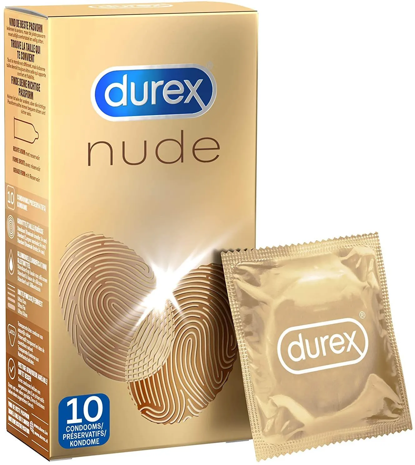 Durex Nude No Latex - 10 Stuks 4 Durex Nude No Latex - 10 Stuks - Afbeelding 2