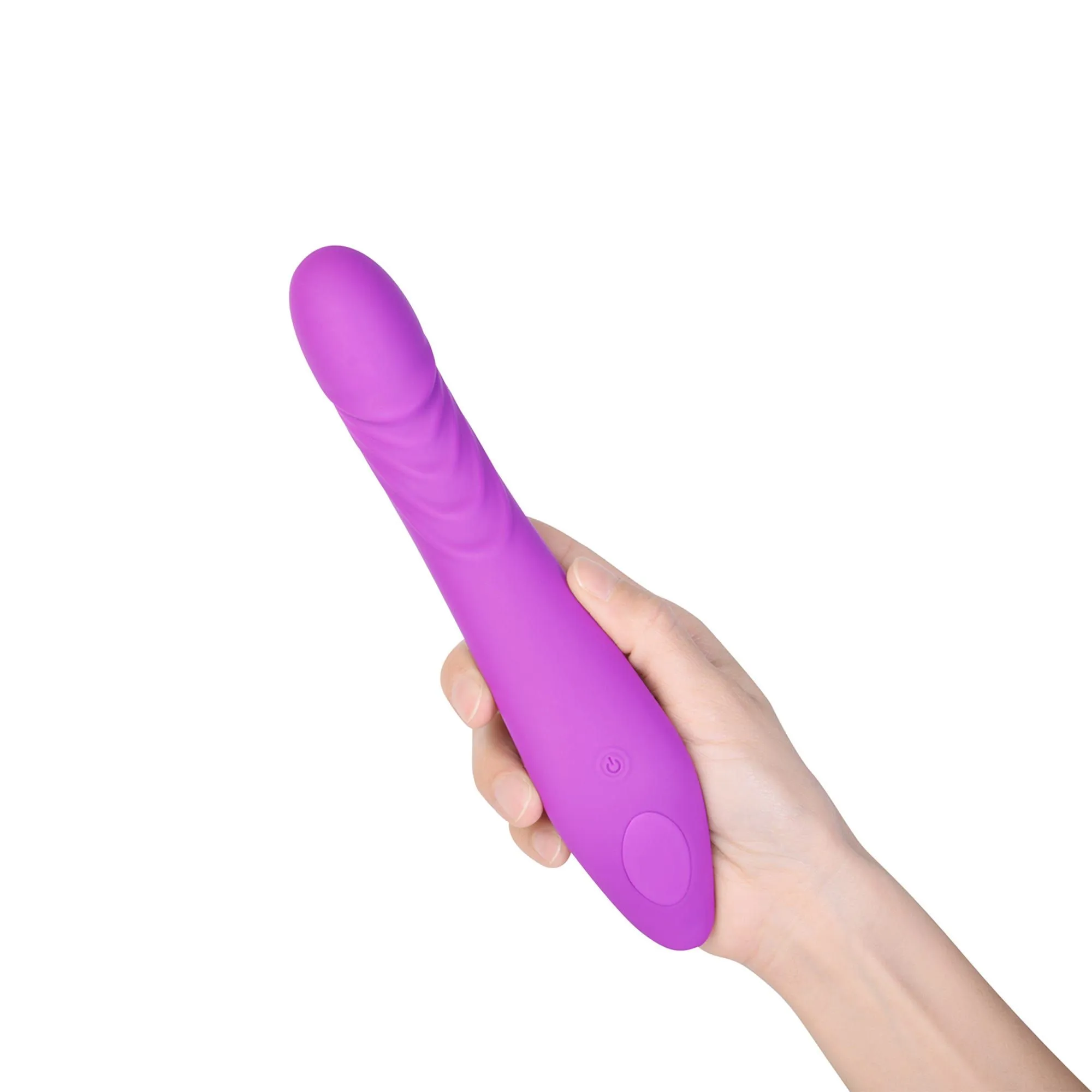 Lovella G-spot Vibrator With Realistic Bell End - Purple 4 Lovella G-spot Vibrator With Realistic Bell End - Purple - Afbeelding 2