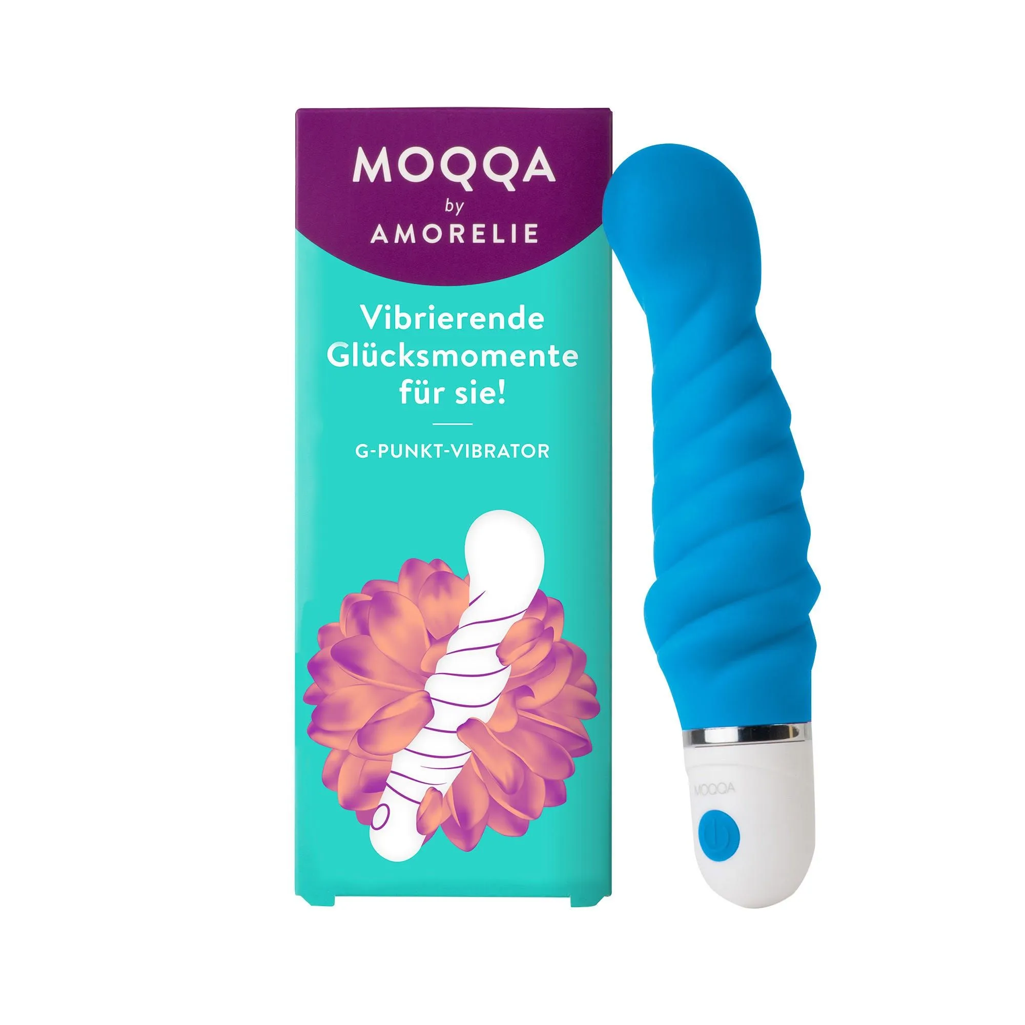 MOQQA Swimmer G-spot Vibrator - Blueberry 7 MOQQA Swimmer G-spot Vibrator - Blueberry - Afbeelding 5