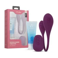 Easy Choice - Vibrerende Dubbele Stimulator & Glijmiddel - Gift Set