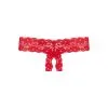 Underneath - Kyra String Met Open Kruisje - Rood -Cadeautips Verkoop 1655362408.un p016 red sm