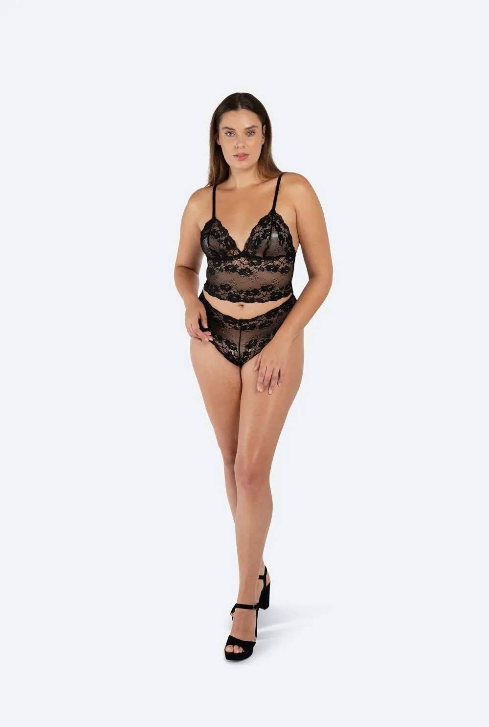 Christine Le Duc Valerie Bralette Setje - Zwart 10 Christine Le Duc Valerie Bralette Setje - Zwart - Afbeelding 8