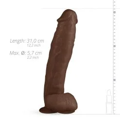 Real Fantasy - Travis Realistische Dildo - 31 Cm -Cadeautips Verkoop 1672648906.rf033skn 5