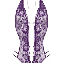 Christine Le Duc Renee Kanten Stringbody - Paars -Cadeautips Verkoop 1680077703.069559 111 sm 8