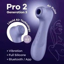 Satisfyer Pro 2 - Generation 3 App Controlled - Lila 10 Satisfyer Pro 2 - Generation 3 App Controlled - Lila -Cadeautips Verkoop 1680703703.4051864 3